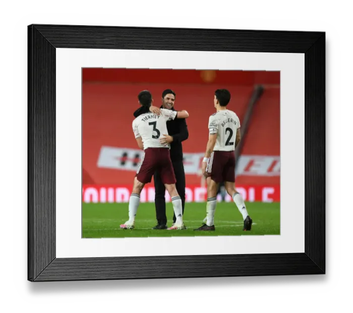 Framed Print : Arsenal vs Manchester United: 2020-21 Premier League Clash at Old Trafford (Behind Closed Doors) Framed Print : Arsenal vs Manchester United: 2020-21 Premier League Clash at Old Trafford (Behind Closed Doors)