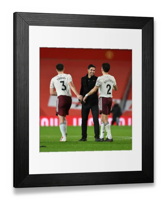 Framed Print : Arsenal's Empty Victory at Old Trafford: Arteta's Men Defeat Manchester United Amidst COVID-19 Restrictions (2020-21) Framed Print : Arsenal's Empty Victory at Old Trafford: Arteta's Men Defeat Manchester United Amidst COVID-19 Restrictions (2020-21)
