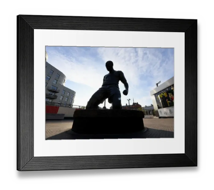 Framed Print : Thierry Henry Statue Honors Arsenal's Past Glory Amidst Europa League Contest at Emirates Stadium Framed Print : Thierry Henry Statue Honors Arsenal's Past Glory Amidst Europa League Contest at Emirates Stadium