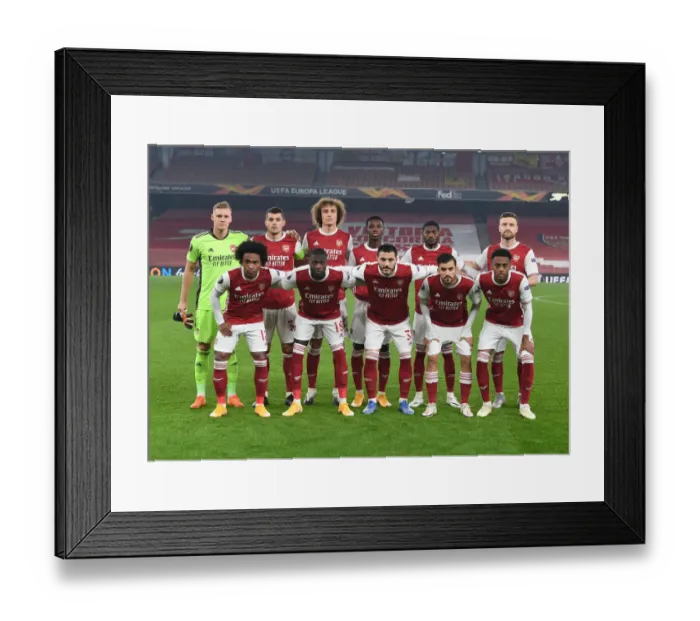 Framed Print : Arsenal FC vs Molde FK: UEFA Europa League Group Stage Showdown at Emirates Stadium