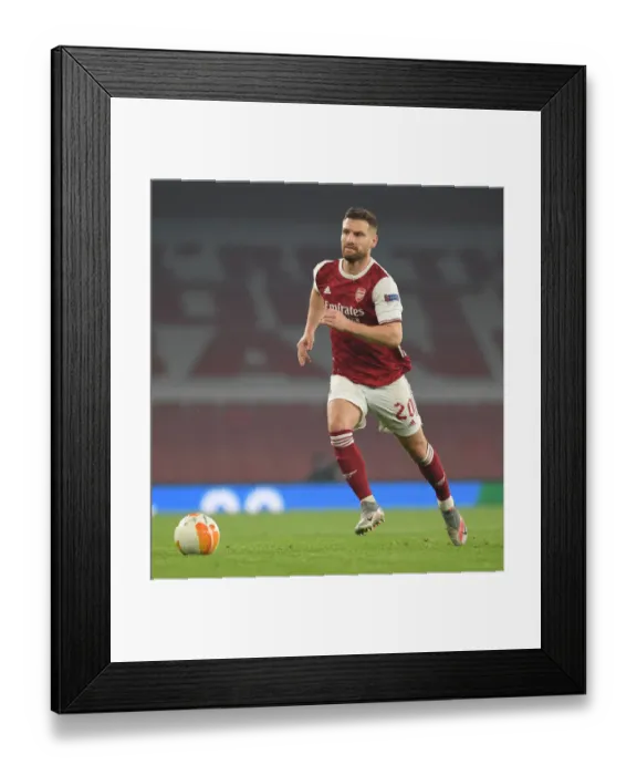 Framed Print : Mustafi in Action: Arsenal vs Molde, Europa League 2020-21 Framed Print : Mustafi in Action: Arsenal vs Molde, Europa League 2020-21