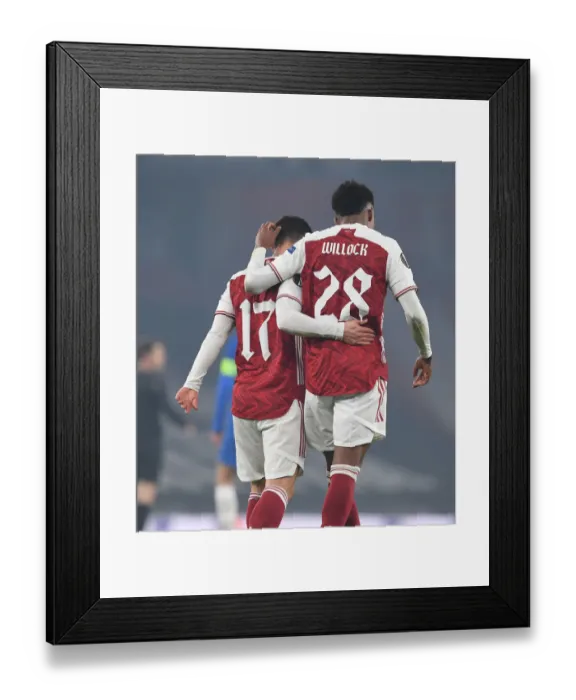 Framed Print : Arsenal FC vs Molde FK: Clash in the UEFA Europa League at Emirates Stadium Framed Print : Arsenal FC vs Molde FK: Clash in the UEFA Europa League at Emirates Stadium