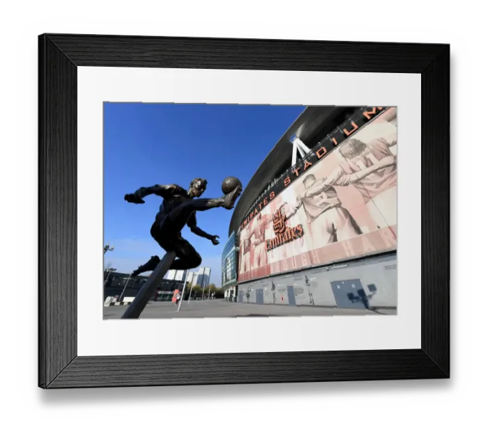 Framed Print : Bergkamp's Legacy: Arsenal's Europa League Showdown at Home Against Molde