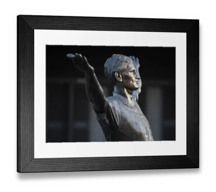 Framed Print : Arsenal's Europa League Battle: Tony Adams Statue at Emirates Stadium Framed Print : Arsenal's Europa League Battle: Tony Adams Statue at Emirates Stadium