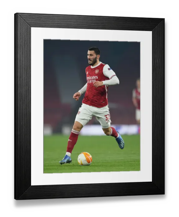 Framed Print : Arsenal's Sead Kolasinac in Action against Molde FK in UEFA Europa League Framed Print : Arsenal's Sead Kolasinac in Action against Molde FK in UEFA Europa League
