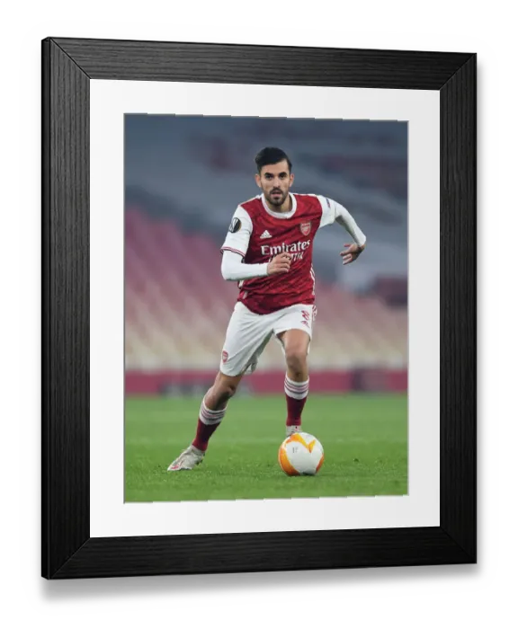 Framed Print : Arsenal's Dani Ceballos in Action Against Molde FK in Europa League Match Framed Print : Arsenal's Dani Ceballos in Action Against Molde FK in Europa League Match