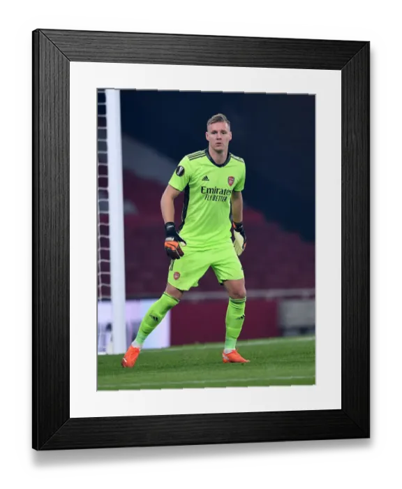 Framed Print : Arsenal's Bernd Leno in Action against Molde FK in Europa League Group Stage Framed Print : Arsenal's Bernd Leno in Action against Molde FK in Europa League Group Stage