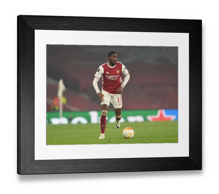 Framed Print : Arsenal's Ainsley Maitland-Niles in Action against Molde FK in Europa League Group Stage Framed Print : Arsenal's Ainsley Maitland-Niles in Action against Molde FK in Europa League Group Stage