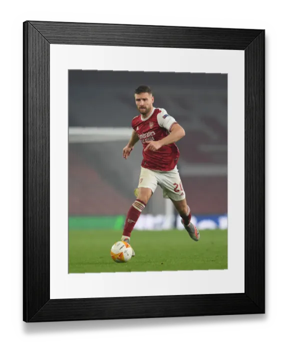 Framed Print : Arsenal's Mustafi in Action: Arsenal vs Molde FK - Europa League 2020-21 Framed Print : Arsenal's Mustafi in Action: Arsenal vs Molde FK - Europa League 2020-21