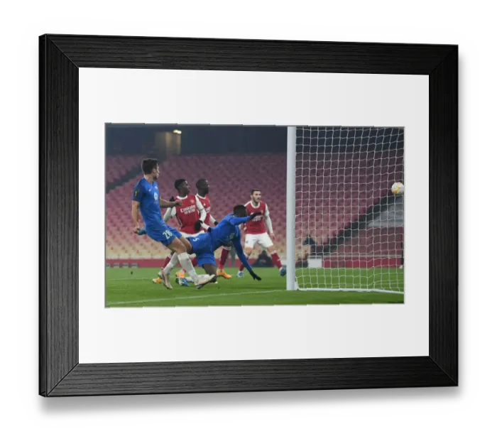 Framed Print : Arsenal FC vs Molde FK: Own Goal Double Strike in Europa League Match