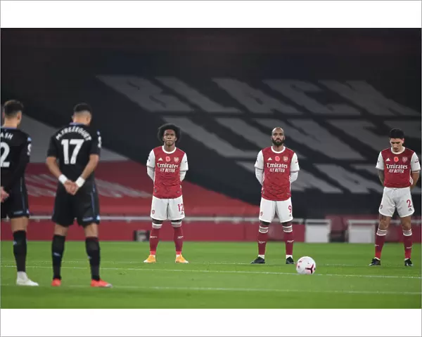 Remembrance Day: Empty Emirates Stadium - Arsenal vs. Aston Villa, Premier League 2020-21