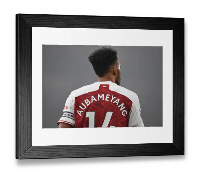 Framed Print : Arsenal's Aubameyang Shines in Empty Emirates: Arsenal vs Aston Villa, Premier League 2020-21 Framed Print : Arsenal's Aubameyang Shines in Empty Emirates: Arsenal vs Aston Villa, Premier League 2020-21