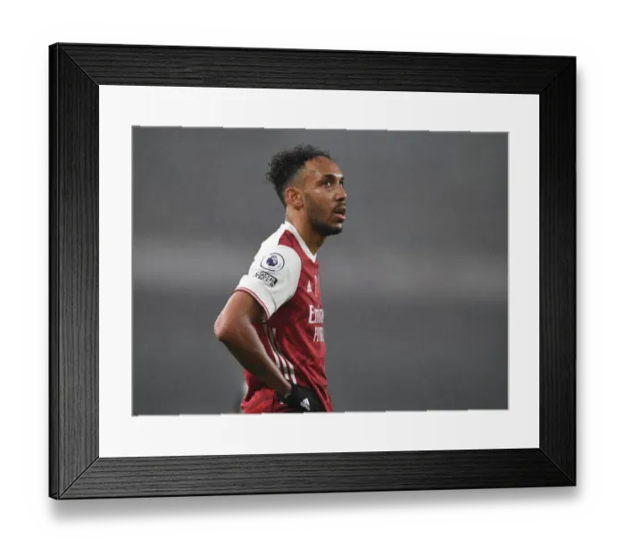 Framed Print : Arsenal's Aubameyang Scores in Empty Emirates: Arsenal vs Aston Villa, 2020-21 Premier League Framed Print : Arsenal's Aubameyang Scores in Empty Emirates: Arsenal vs Aston Villa, 2020-21 Premier League