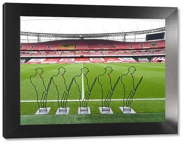 Empty Emirates Stadium: Arsenal vs. Aston Villa Honors Remembrance Day, 2020-21 Premier League