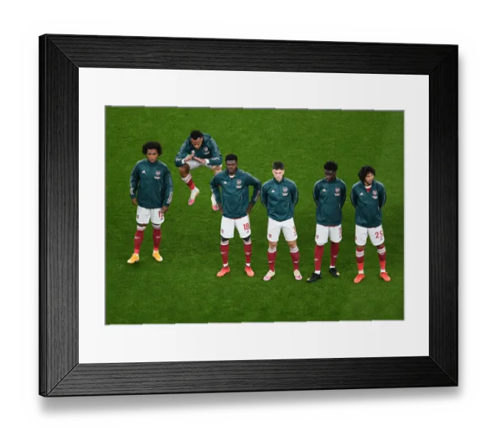 Framed Print : Arsenal's Line-Up: Willian, Gabriel, Partey, Tierney, Saka, Elneny vs Aston Villa (Premier League 2020-21) Framed Print : Arsenal's Line-Up: Willian, Gabriel, Partey, Tierney, Saka, Elneny vs Aston Villa (Premier League 2020-21)