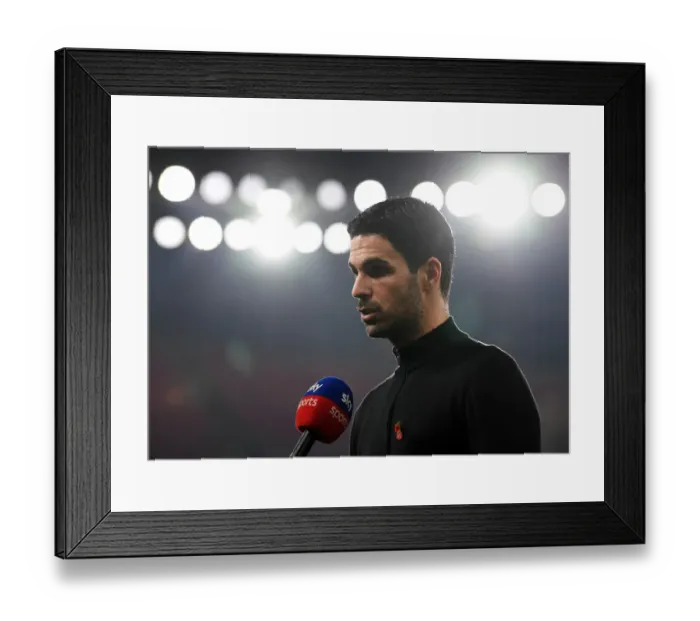 Framed Print : Arsenal Manager Mikel Arteta's Pre-Match Insights: Arsenal vs Aston Villa (Premier League 2020-21) Framed Print : Arsenal Manager Mikel Arteta's Pre-Match Insights: Arsenal vs Aston Villa (Premier League 2020-21)