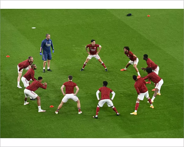 Arsenal vs Aston Villa: Premier League - Pre-Match Warm-Up at Emirates Stadium