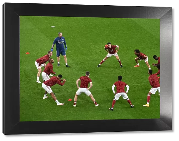Arsenal vs Aston Villa: Premier League Team Warm-Up at Emirates Stadium (2020-21)