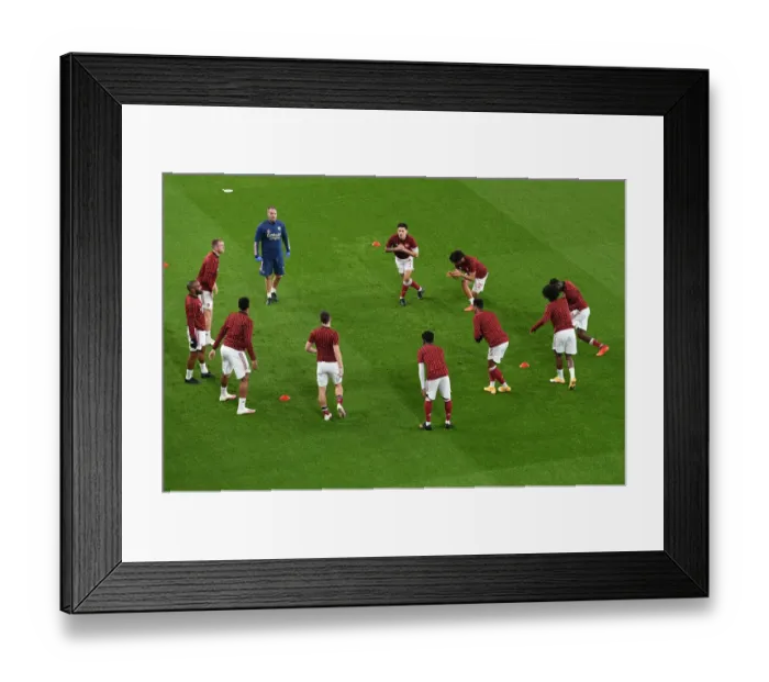 Framed Print : Arsenal vs Aston Villa: Premier League Showdown at Emirates Stadium Framed Print : Arsenal vs Aston Villa: Premier League Showdown at Emirates Stadium