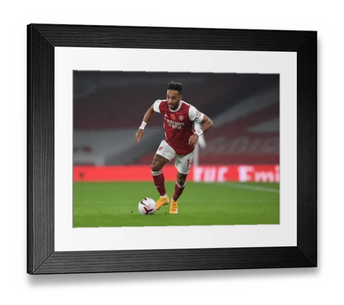 Framed Print : Arsenal's Aubameyang Stars in Arsenal's Victory over Aston Villa (2020-21) Framed Print : Arsenal's Aubameyang Stars in Arsenal's Victory over Aston Villa (2020-21)