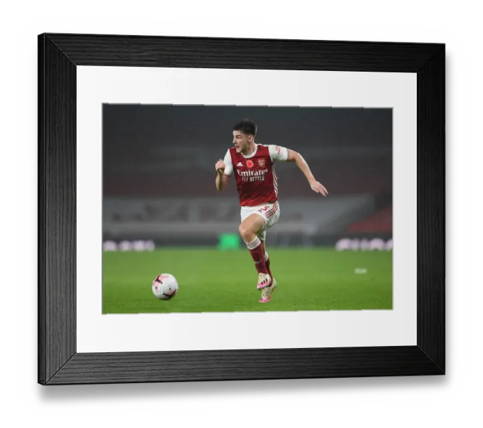 Framed Print : Arsenal's Kieran Tierney in Action against Aston Villa - Premier League 2020-21 Framed Print : Arsenal's Kieran Tierney in Action against Aston Villa - Premier League 2020-21
