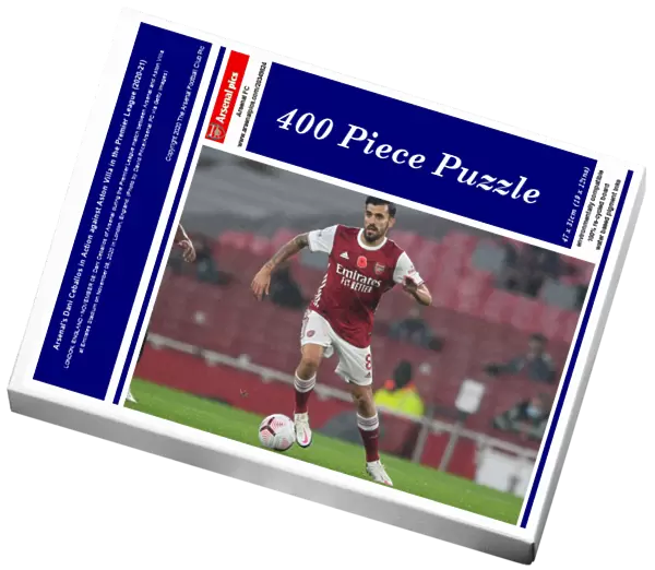 Arsenal's Dani Ceballos in Action against Aston Villa in the Premier League (2020-21)