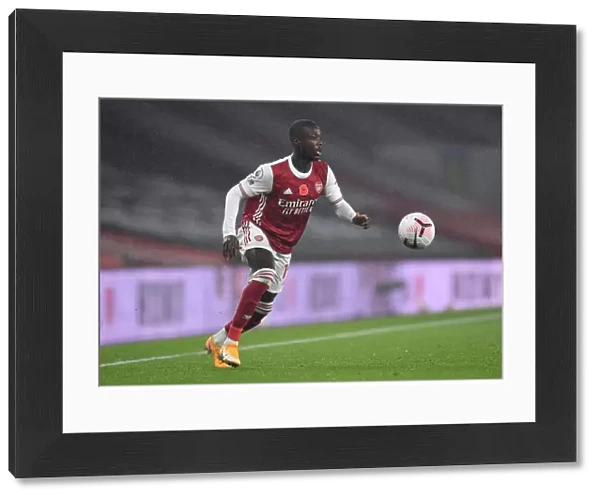 Arsenal's Nicolas Pepe in Action: Arsenal vs. Aston Villa, Premier League 2020-21