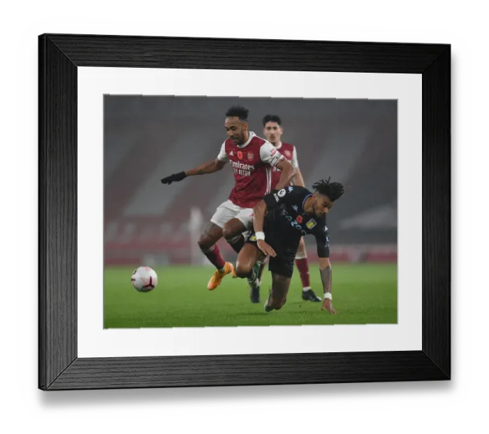 Framed Print : Arsenal vs Aston Villa: Aubameyang vs Mings - Premier League Clash at Emirates Stadium (November 2020) Framed Print : Arsenal vs Aston Villa: Aubameyang vs Mings - Premier League Clash at Emirates Stadium (November 2020)