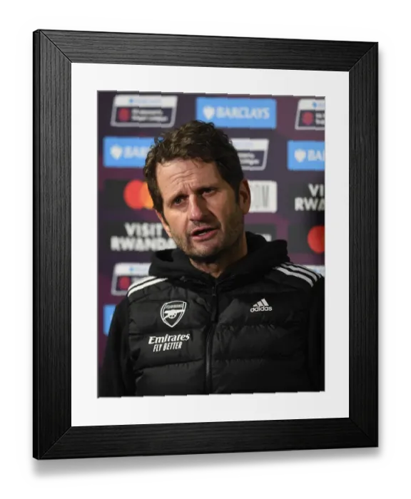 Framed Print : Arsenal Women vs Chelsea Women: Montemurro's Post-Match Thoughts (FA WSL, 2020-21)