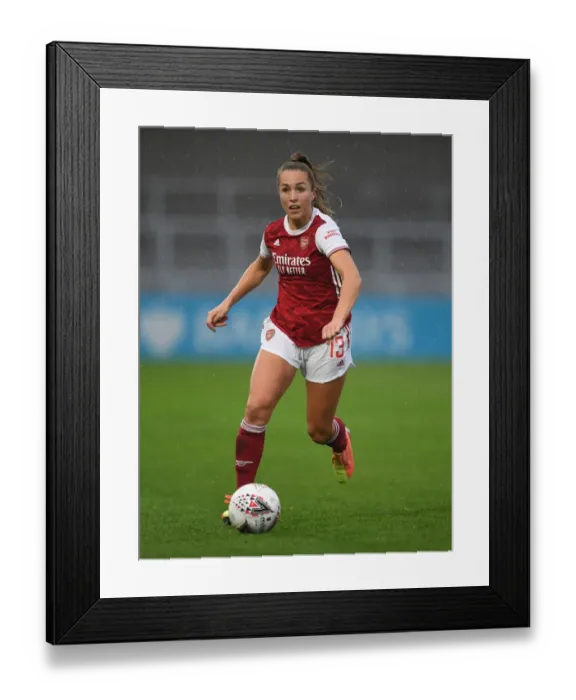 Framed Print : Arsenal vs Chelsea Women's Football Rivalry: Lia Walti in Action, Barclays FA WSL Showdown
