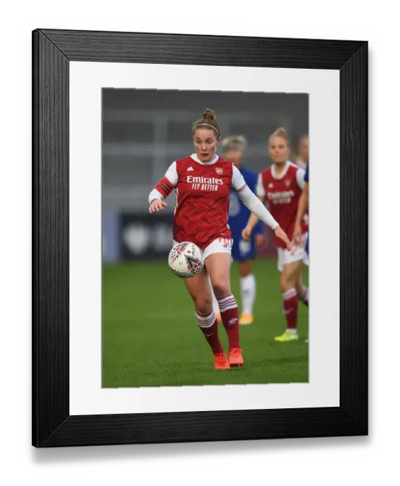 Framed Print : Arsenal Women vs. Chelsea Women Showdown: Kim Little's Unforgettable Performance in FA WSL Clash