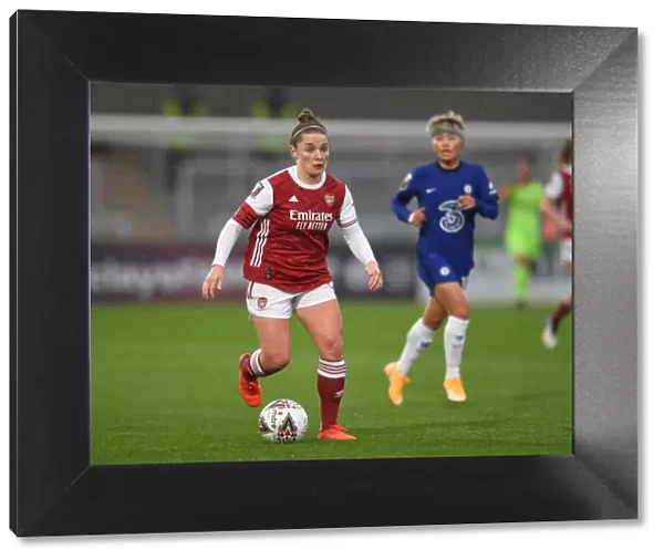 Arsenal's Kim Little in Action: FA WSL Match Against Chelsea Women