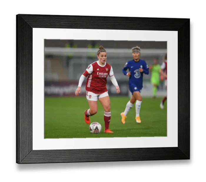 Framed Print : Arsenal's Kim Little in Action: FA WSL Match Against Chelsea Women Framed Print : Arsenal's Kim Little in Action: FA WSL Match Against Chelsea Women