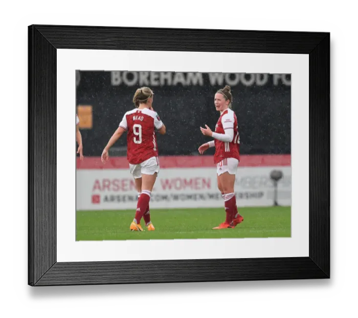 Framed Print : Arsenal Women vs. Chelsea Women: A Star-Studded Showdown featuring Kim Little and Beth Mead Framed Print : Arsenal Women vs. Chelsea Women: A Star-Studded Showdown featuring Kim Little and Beth Mead