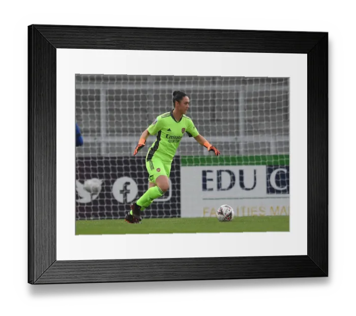 Framed Print : Manuela Zinsberger's Showdown: Arsenal vs Chelsea Women's FA WSL Framed Print : Manuela Zinsberger's Showdown: Arsenal vs Chelsea Women's FA WSL