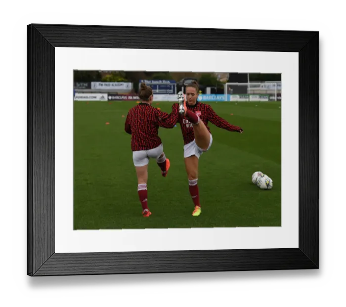Framed Print : Arsenal Women vs Chelsea Women: FA WSL 2020-21 - Pre-Match Warm-Up Framed Print : Arsenal Women vs Chelsea Women: FA WSL 2020-21 - Pre-Match Warm-Up
