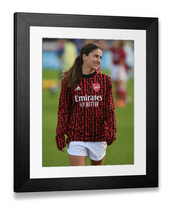 Framed Print : Arsenal Women vs Chelsea Women: Barclays FA WSL Showdown - Danielle van de Donk Gears Up