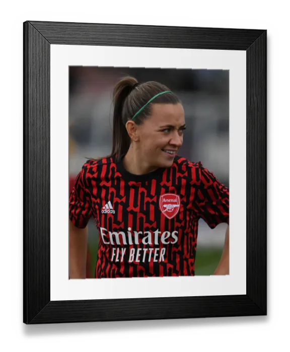 Framed Print : Arsenal Women's Katie McCabe Prepares for Battle against Chelsea Women in FA WSL Match Framed Print : Arsenal Women's Katie McCabe Prepares for Battle against Chelsea Women in FA WSL Match