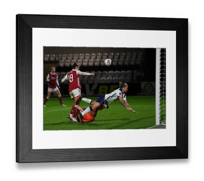 Framed Print : Arsenal v Tottenham Hotspur - FA Womens Continental League Cup Framed Print : Arsenal v Tottenham Hotspur - FA Womens Continental League Cup