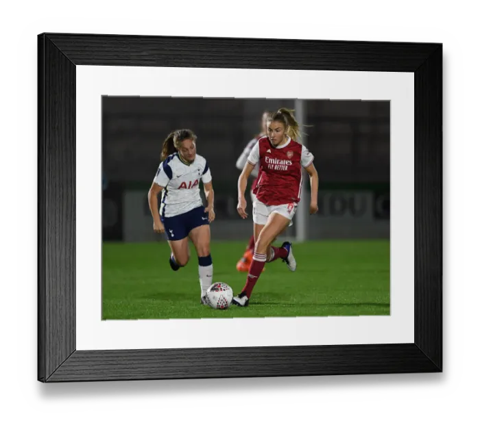 Framed Print : Arsenal Women vs. Tottenham Hotspur Women: FA Womens Continental League Cup Match in Empty Stands (November 2020) Framed Print : Arsenal Women vs. Tottenham Hotspur Women: FA Womens Continental League Cup Match in Empty Stands (November 2020)