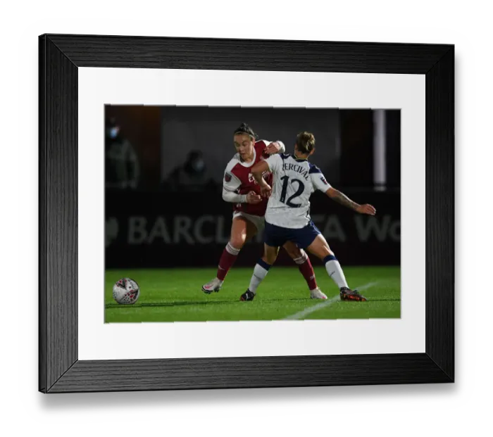 Framed Print : Arsenal Women vs. Tottenham Hotspur Women: Empty Stands Clash - FA Womens Continental League Cup Match Framed Print : Arsenal Women vs. Tottenham Hotspur Women: Empty Stands Clash - FA Womens Continental League Cup Match
