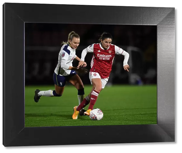 Arsenal vs. Tottenham Women's Showdown at Empty Meadow Park: FA Womens Continental League Cup 2020-21