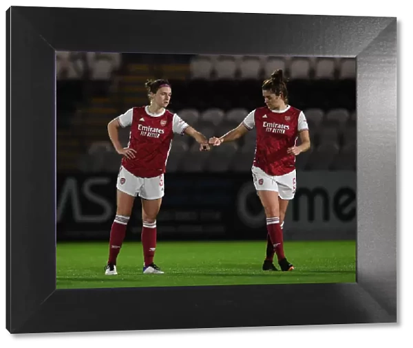 Arsenal Women vs. Tottenham Hotspur Women: Empty Meadow Park (FA Womens Continental League Cup 2020-21)