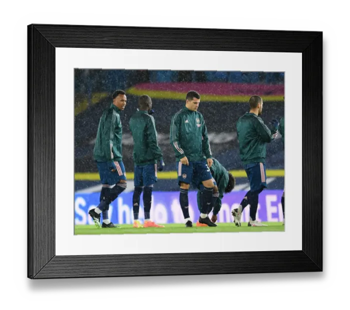 Framed Print : Granit Xhaka: Arsenal's Midfield Maestro Faces Off Against Leeds United in Premier League Showdown Framed Print : Granit Xhaka: Arsenal's Midfield Maestro Faces Off Against Leeds United in Premier League Showdown