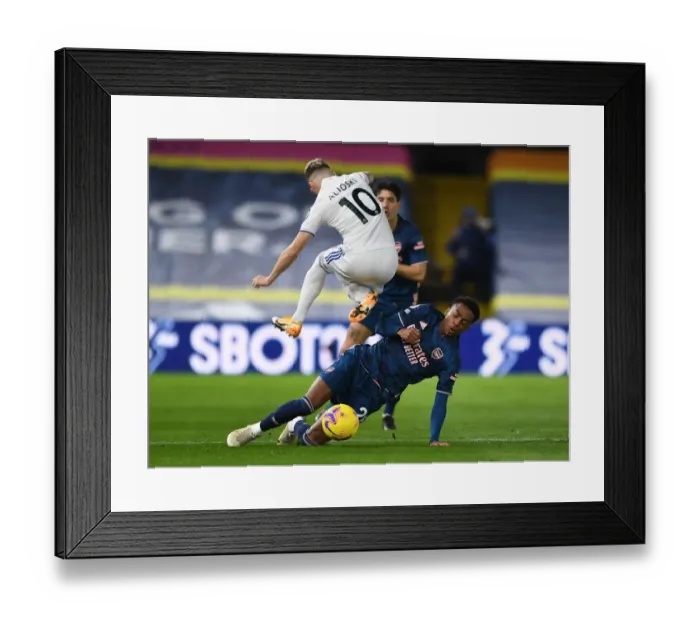 Framed Print : Clash at Elland Road: Joe Willock vs. Ezgjan Alioski - Premier League 2020-21: A Battle for Supremacy Framed Print : Clash at Elland Road: Joe Willock vs. Ezgjan Alioski - Premier League 2020-21: A Battle for Supremacy