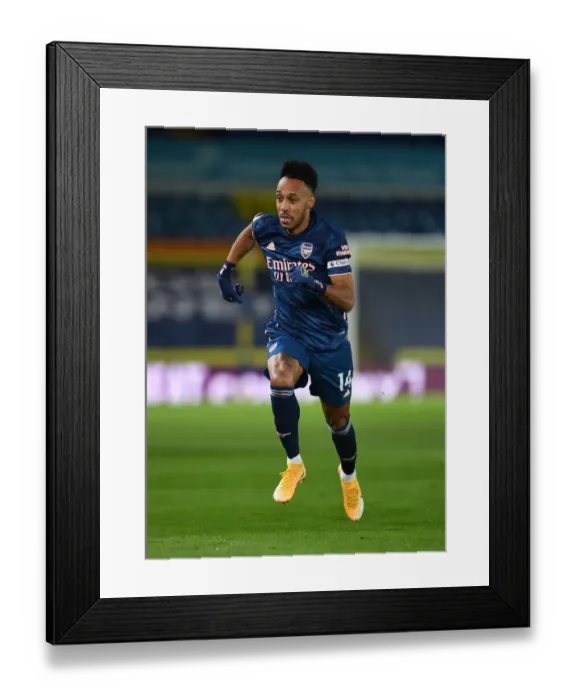 Framed Print : Arsenal's Aubameyang Shines in Leeds United Showdown (2020-21 Premier League) Framed Print : Arsenal's Aubameyang Shines in Leeds United Showdown (2020-21 Premier League)
