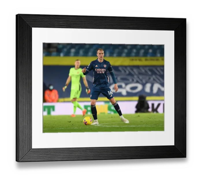 Framed Print : Rob Holding in Action: Arsenal vs Leeds United, Premier League 2020-21 Framed Print : Rob Holding in Action: Arsenal vs Leeds United, Premier League 2020-21