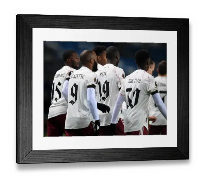 Framed Print : Nicolas Pepe Scores First Goal: Arsenal Triumphs Over Molde in Europa League Framed Print : Nicolas Pepe Scores First Goal: Arsenal Triumphs Over Molde in Europa League