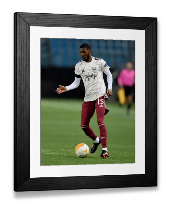 Framed Print : Arsenal's Ainsley Maitland-Niles in Action during Europa League Clash against Molde FK Framed Print : Arsenal's Ainsley Maitland-Niles in Action during Europa League Clash against Molde FK