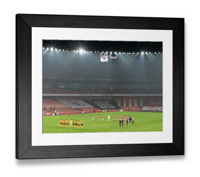 Framed Print : Arsenal v Wolverhampton Wanderers - Premier League Framed Print : Arsenal v Wolverhampton Wanderers - Premier League